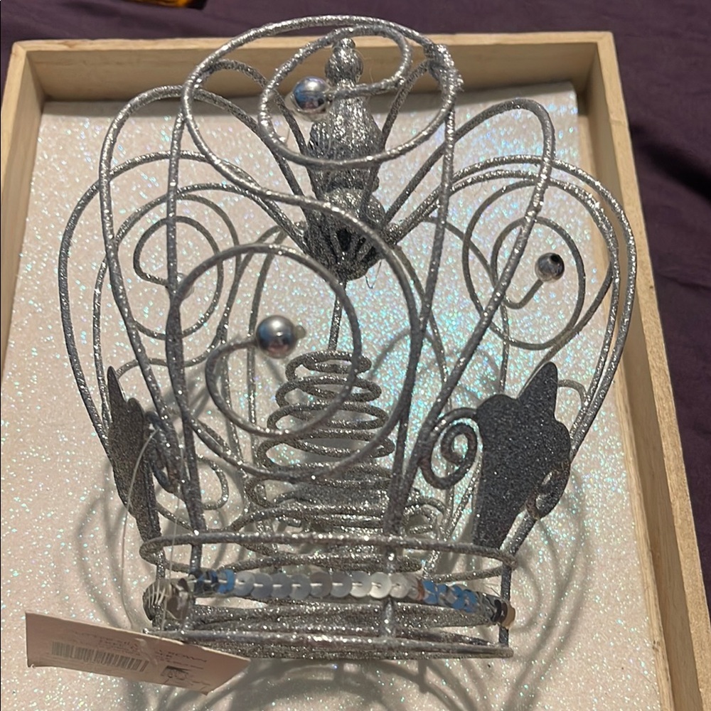 Jaclyn Smith Silver Decorative Crown